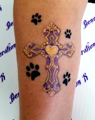 Explore grandkid tattoo ideas, creative tattoo ideas in Nevada, available at Generation X Tattoos and Piercings