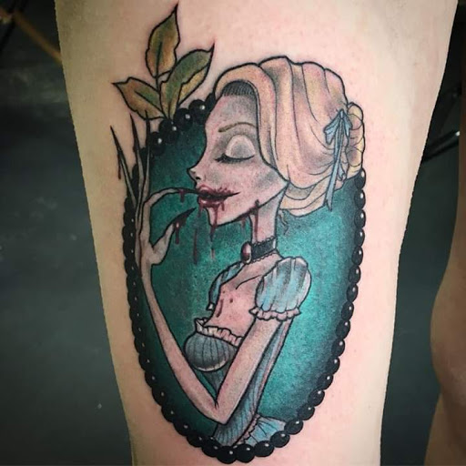 Explore joker and harley quinn tattoo ideas, creative tattoo ideas in Grand Rapids, available at Forever Ink Tattoos