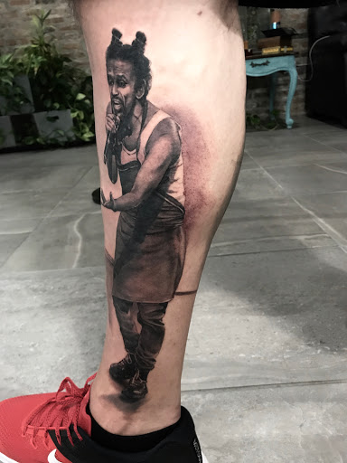 Explore bigfoot tattoo ideas, creative tattoo ideas in Chicago, available at Master Craft Tattoo Co.