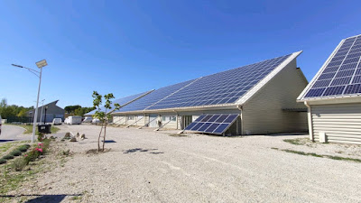 Lumi'iN , lampadaires solaires intelligents et éclairage public solaire à Malijai
