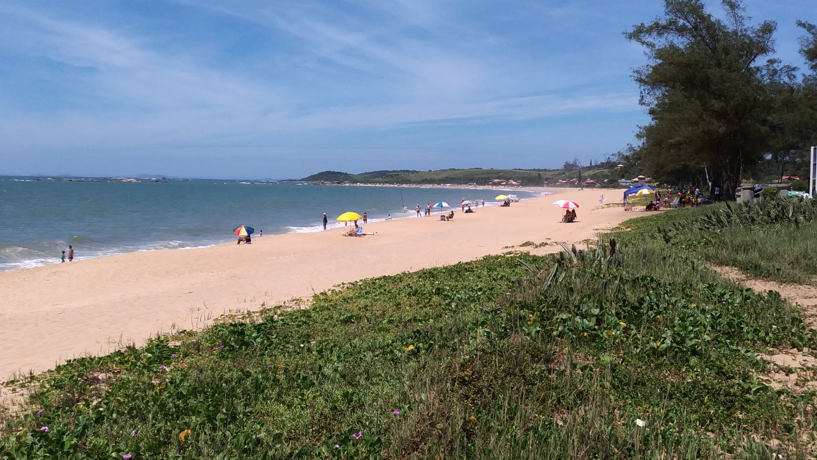 Fotografie cu Plaja Mar do Norte cu drept și lung