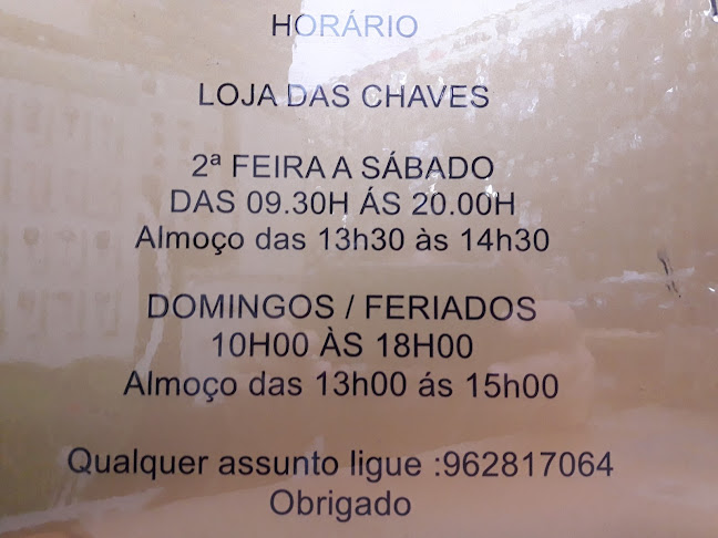 Avaliações doLoja Das Chaves em Évora - Loja de calçado