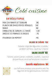Restaurant Ti Cab' Acotz à Saint-Jean-de-Luz (la carte)