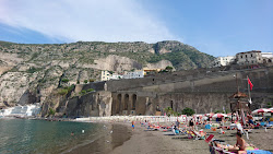 Foto von Spiaggia di Meta II und die siedlung