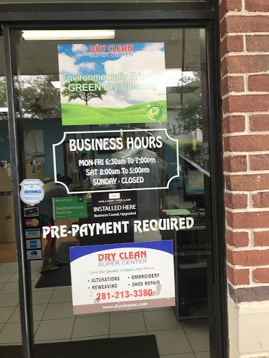 Dry Cleaner «Dry Clean Super Center», reviews and photos, 12384 Barker Cypress Rd, Cypress, TX 77429, USA