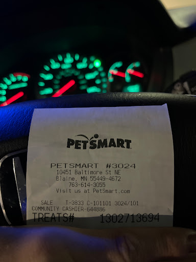 Pet Store «PetSmart», reviews and photos, 10451 Baltimore St NE, Blaine, MN 55449, USA