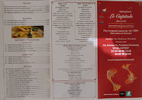 Restaurant Le Capitole d'Antony à Antony (le menu)
