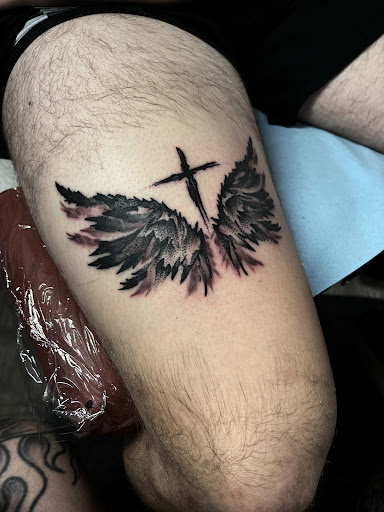 Explore hip hop tattoo ideas, creative tattoo ideas in Gadsden, available at Sacred Art Tattoo Company