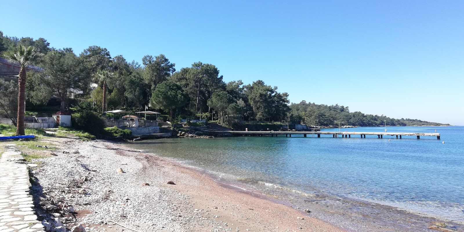 Foto van Cleopatra beach met turquoise puur water oppervlakte