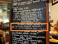 Au Galichon à Saint-Suliac menu