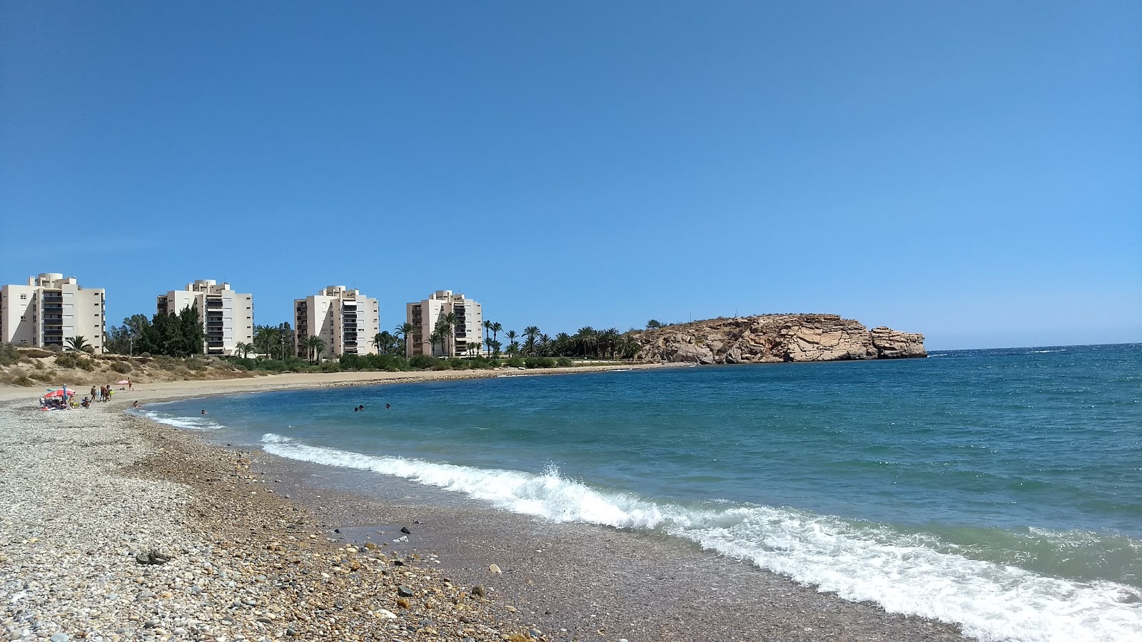 Valokuva Playa de el Mojonista. ja asutus