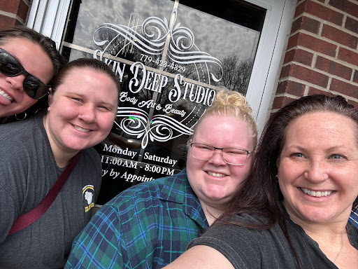 Explore warrior sleeve tattoo ideas, creative tattoo ideas in Roscoe, available at Skin Deep Studio Body Art & Beauty