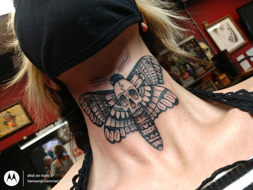 Explore cross tattoo idea, creative tattoo ideas in Rapid City, available at Convicted Designs Tattoo & Piercing