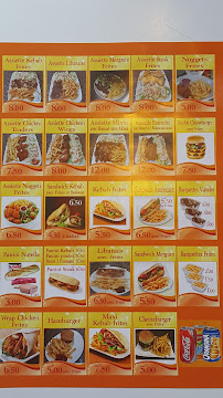 Carte du Millenium Kebab à Rives-d'Andaine