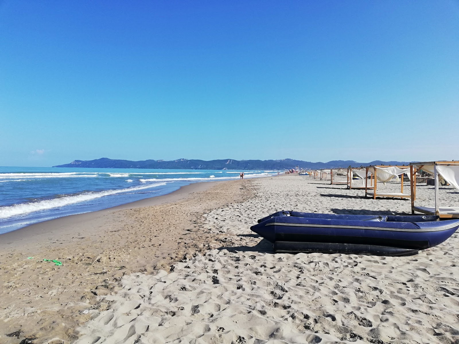 Zdjęcie Ibiza beach z przestronna plaża