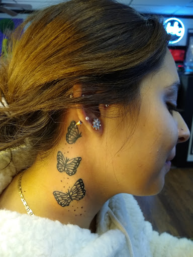 Explore deer hunting tattoo ideas, creative tattoo ideas in Denver, available at 5280 INK