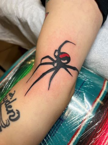 Explore kaneki tattoo ideas, creative tattoo ideas in Tulsa, available at Electric Gnome Tattoo