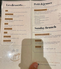 Menu / carte de La Jabotière à Royan