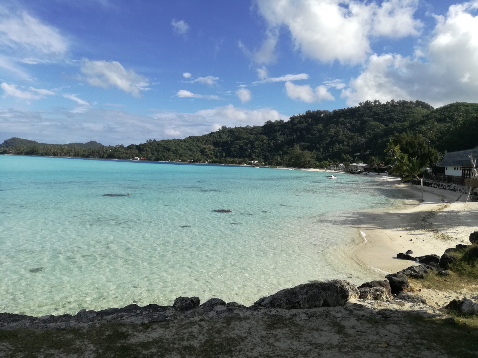 Φωτογραφία του Plage Matira με επίπεδο καθαριότητας πολύ καθαρό