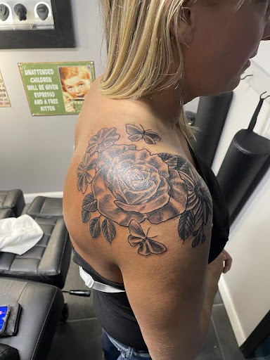 Explore chevy tattoo ideas, creative tattoo ideas in Rapid City, available at Torch Lake Ink