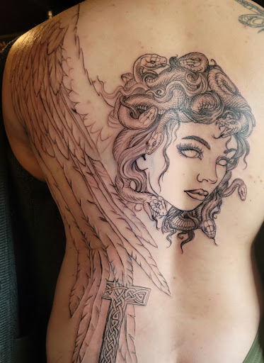 Explore forgiven tattoo ideas, creative tattoo ideas in Prescott, available at Geister Ink Tattoos