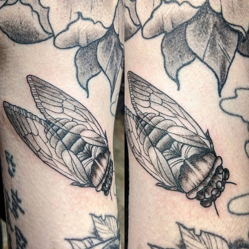 Explore skateboard tattoo ideas, creative tattoo ideas in Meriden, available at Time and Tide