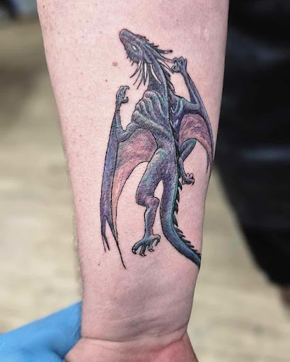 Explore 2 initial tattoo ideas, creative tattoo ideas in Williamsport, available at Tats Tattoo Zoo