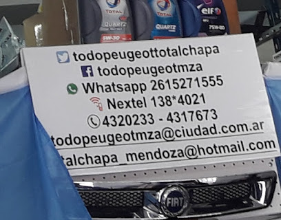 Total Chapa - Repuestos Peugeot
