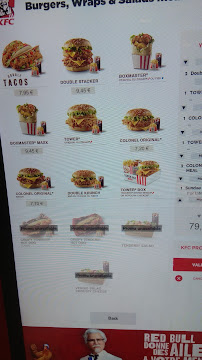Restaurant KFC Dunkerque à Dunkerque - menu / carte