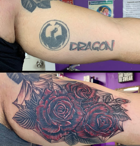 Explore tattoo design idea generator, creative tattoo ideas in Goshen, available at Lady Luck Studio