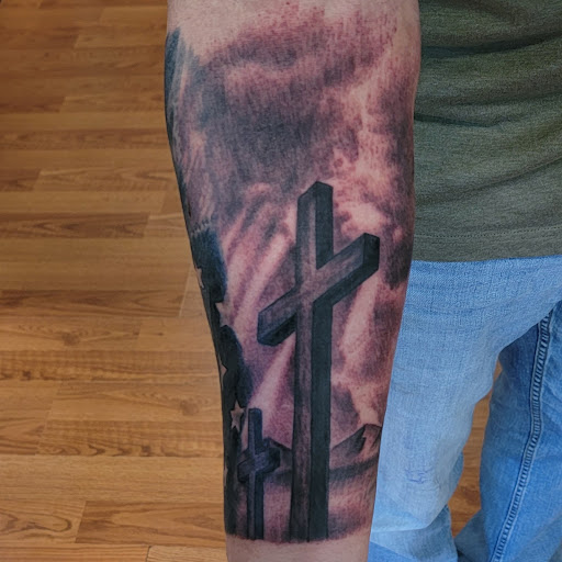 Explore fma tattoo ideas, creative tattoo ideas in Seymour, available at 3 Sevens Tattoo