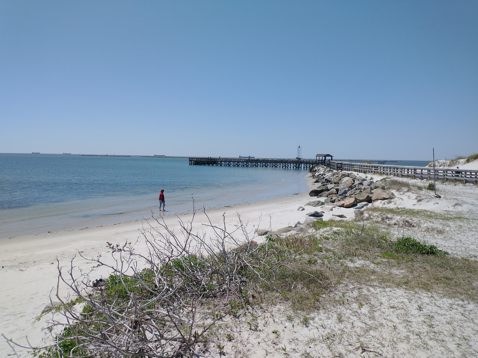 Foto von Cape charles beach wilde gegend