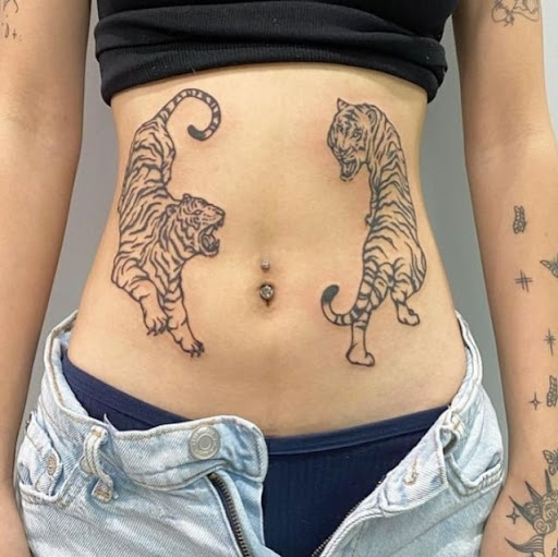 Explore circle tattoo cover up ideas, creative tattoo ideas in Schaumburg, available at Atmosphere Tattoo Gallery - Schaumburg