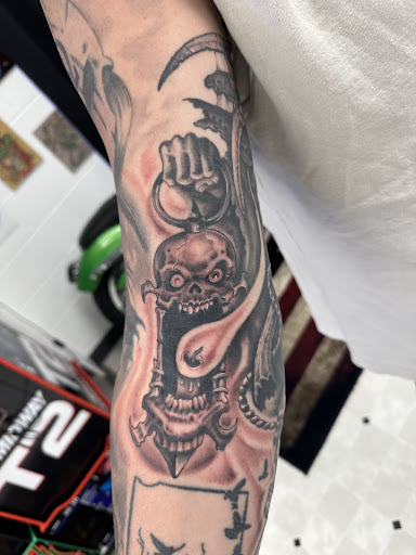 Explore forearm tattoo ideas simple, creative tattoo ideas in Orland, available at K1LL3R ARTW0RK