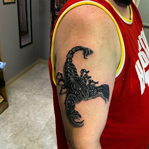 Explore evangelion tattoo ideas, creative tattoo ideas in Hudson Falls, available at ALTERED ADDICTION TATTOOS