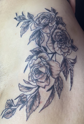 Explore manchester united tattoo ideas, creative tattoo ideas in Demotte, available at Revelations Tattoo Parlor
