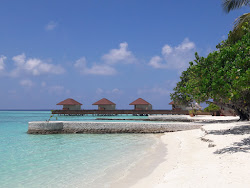 Photo de Maayafushi Island Resort zone de l'hôtel