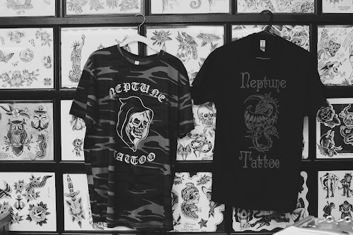 Explore horseshoe tattoo ideas, creative tattoo ideas in Neptune, available at Neptune Tattooville