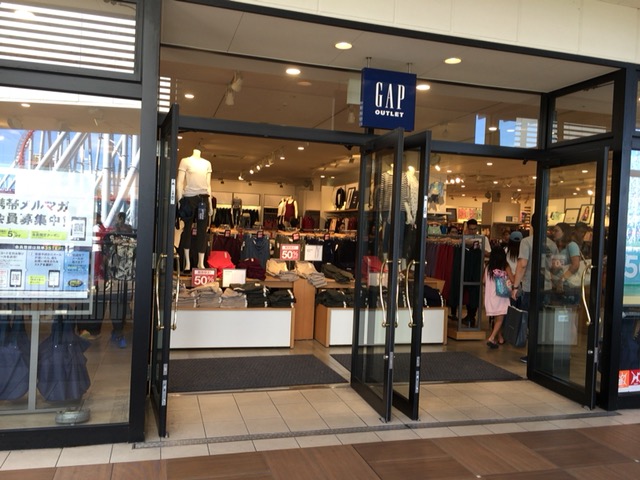 Gap Outlet 三井アウトレットパクジャズドリム長島店