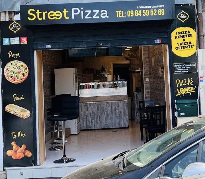 Street pizza à Épinay-sur-Seine