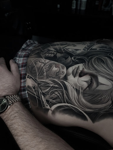 Explore brother sister tattoo ideas, creative tattoo ideas in Hollywood, available at Sacred Eye Tattoos