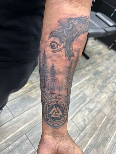 Find goth tattoo ideas for men for your next unique tattoo in El Paso at American Tattoo Society of Ft Bliss