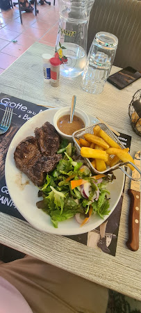 Steak du Restaurant français Auberge du Pont d'Arc à Vallon-Pont-d'Arc - n°7