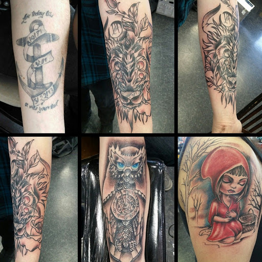 Explore tattoo ideas for woman, creative tattoo ideas in Fulton, available at The Kings Head Tattoo Company