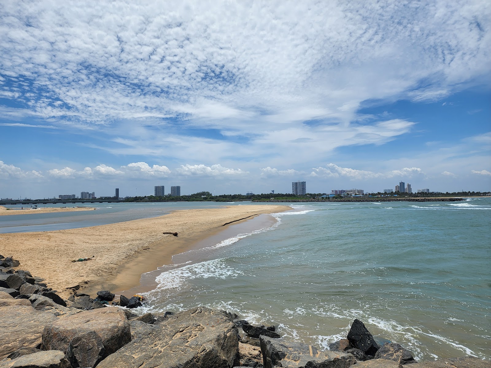 Foto von Blue Flag Beach und die siedlung