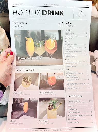 Drinks Menu