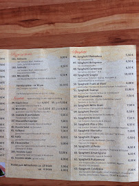 Carte du Pizzeria Montalto à Oberursel