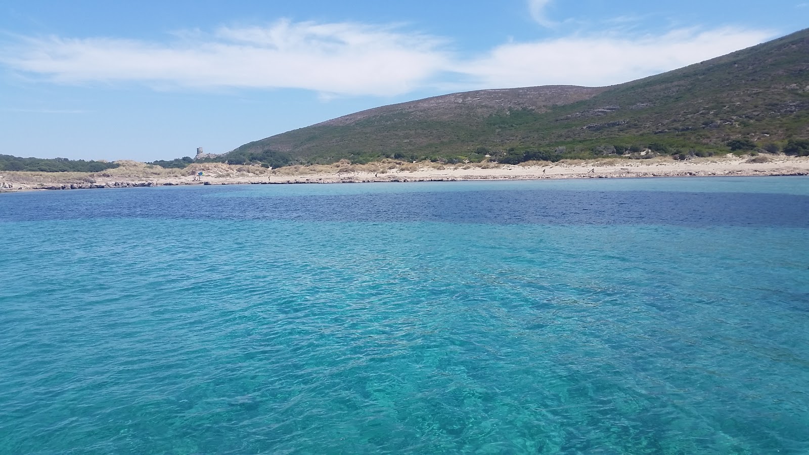 Photo of Barcaggio beach with partly clean level of cleanliness