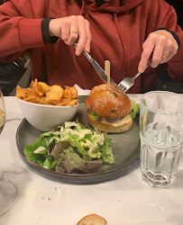 Hamburger du Restaurant français Les 2 Zèbres à Le Neubourg - n°7