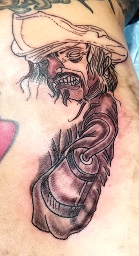 Explore tattoo ideas dogs, creative tattoo ideas in Meridian, available at SK-Tattoo1
